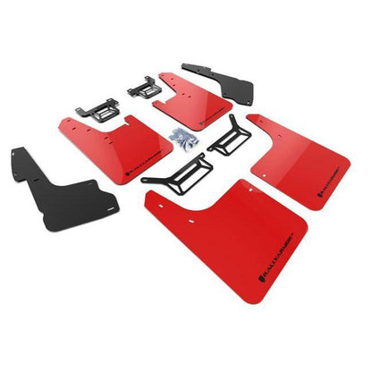 Rally Armor UR Red Mud Flap w/ Black Logo Toyota 4Runner 2012-2019