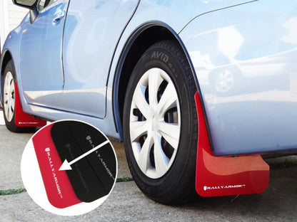 Rally Armor UR Red Mud Flap w/ White Logo Subaru Impreza 2012-2016 | MF22-UR-RD/WH - JDMuscleMudflapsralMF22-UR-RD/WH