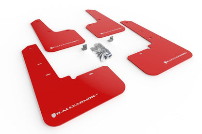 Rally Armor UR Red Mud Flap w/ White Logo Subaru Outback 2020-2022 | MF66-UR-RD/WH - JDMuscleMudflapsralMF66-UR-RD/WH