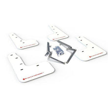 Rally Armor UR White Mud Flap w/ Red Logo Honda Civic Sport Touring & Hatch 2017-2019