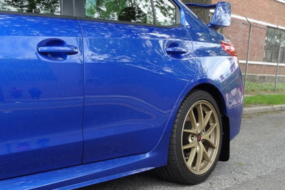 Rally Armor UR White Mud Flap w/ Red Logo WRX 15-2018 / STI 15-2018 | MF32-UR-WH/RD - JDMuscleMudflapsralMF32-UR-WH/RD