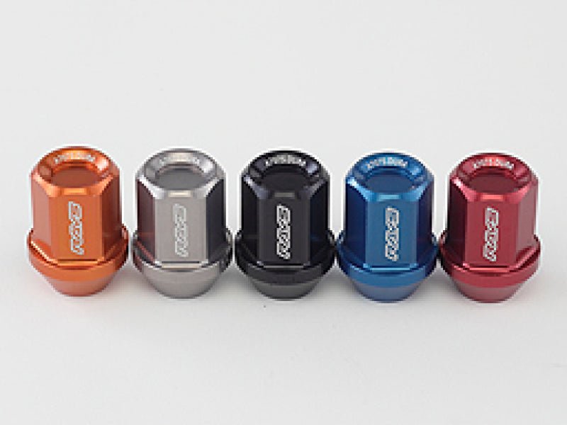 Rays Dura - Nut L32 Straight Type 12x1.25 Lug Nut Set 16 Lug 4 Lock Set - Orange - JDMuscleNon - CategorizedrayWDURA3212125O