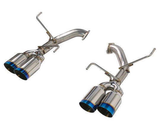 Remark 2022+ WRX (VB) 4in Axleback Exhaust w/ Burnt Stainless Double Wall Tip | RO-TTVB-D4