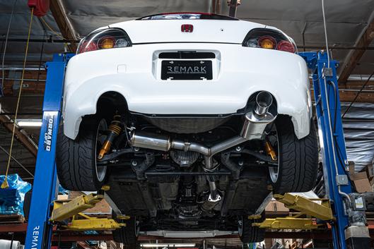 Remark [00-09 Honda S2000] Single Exit Cat-Back System w/Stainless Steel Tip | RK-C1063H-05Z - JDMuscleCat Back Exhaust SystemremRK-C1063H-05Z