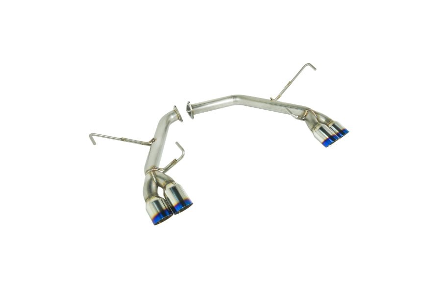 Remark 09 - 19 Nissan 370z Axle Back Exhaust w/Burnt Stainless Single Wall Tip | RO - TT34 - S - JDMuscleAxle Back ExhaustsremRO-TT34-S