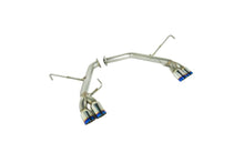 Remark 09 - 19 Nissan 370z Axle Back Exhaust w/Burnt Stainless Single Wall Tip | RO - TT34 - S - JDMuscleAxle Back ExhaustsremRO-TT34-S