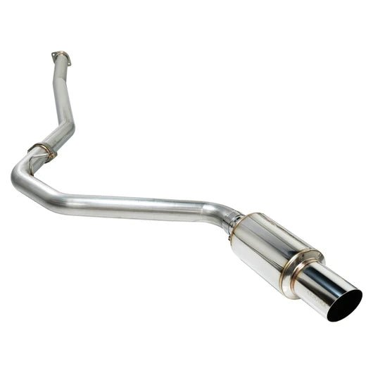 Remark [15-21 WRX/STI] R1-Spec Single-Exit Cat Back Exhaust w/ Stainless Tip - JDMuscleCat Back Exhaust SystemremRK-C1076S-01