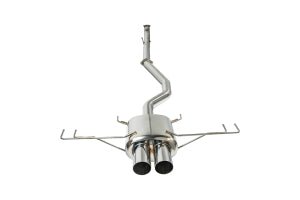 Remark 2017+ Honda Civic Sport | Non - Resonated Cat - Back Exhaust w/Stainless Steel Tip Cover | RK - C1076H - 04 - JDMuscleCat Back Exhaust SystemremRK-C1076H-04