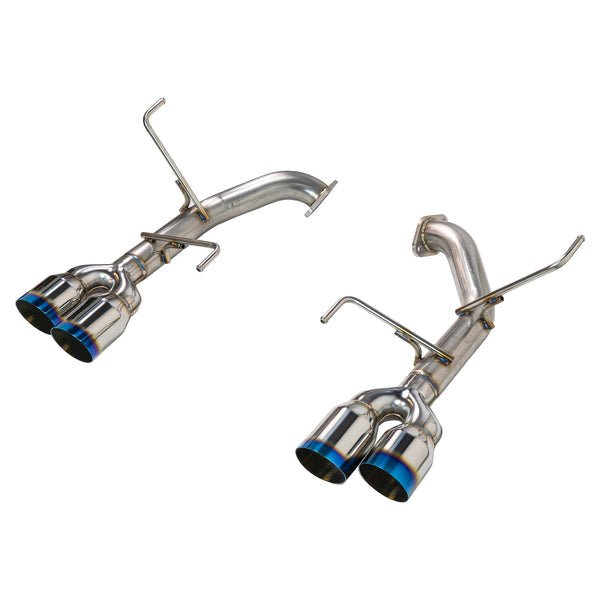 Remark [22 - 26 WRX] 3.5in Axleback Exhaust w/ Burnt Stainless Single Wall Tip | RO - TTVB - S - JDMuscleAxle Back ExhaustsremRO-TTVB-S