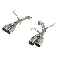 Remark [22 - 26 WRX] 4in Axleback Exhaust w/ Stainless Single Wall Tip | RO - TSVB - S4 - JDMuscleAxle Back ExhaustsremRO-TSVB-S4