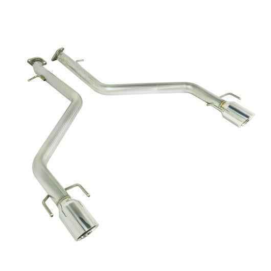 Remark Axle Back Exhaust w/ Titanium Stainless Double Wall Tip Lexus IS250/IS300/IS350 2014-2016-RO-TTE2-D-Axle Back Exhausts-Remark-JDMuscle