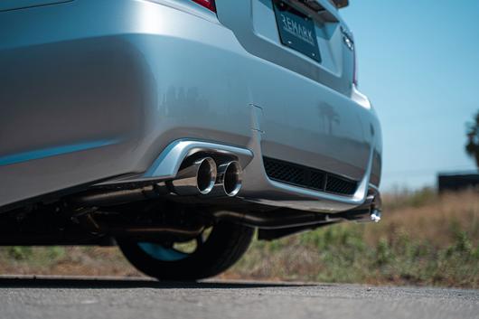 Remark Axle Back Exhaust w/Stainless Steel Double Wall Tip 11-14 WRX/STI GR | GV Sedan | RO-TSGV-D - JDMuscleAxle Back ExhaustsremRO-TSGV-D