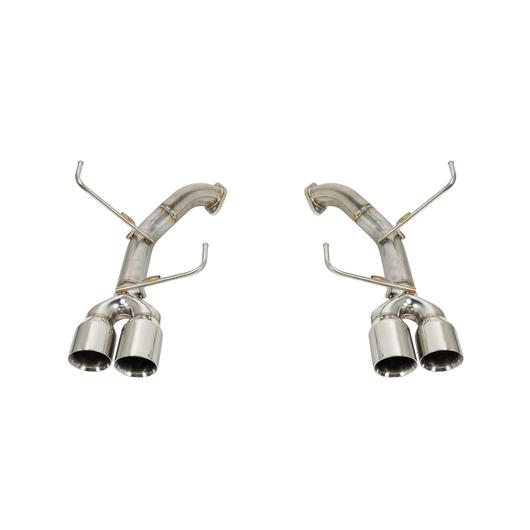 Remark Axle Back Exhaust w/Stainless Steel Double Wall Tip 11-14 WRX/STI GR | GV Sedan | RO-TSGV-D - JDMuscleAxle Back ExhaustsremRO-TSGV-D