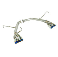 Remark [15-21 WRX/STI] SPT Style Axle Back w/ Double Wall Burnt Tips | RO-TTSP-D