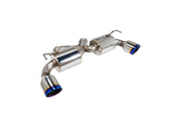 Remark Axleback V2 w/ Burnt Stainless Steel Double Wall Tips Nissan 370Z 2009-2021| RK-A2063N-01P - JDMuscleAxle Back ExhaustsremRK-A2063N-01P