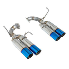 Remark Boso Axle Back Exhaust with Burnt Stainless Single Wall Tip WRX 15-21 / WRX STI 15-21 | RO-TTVA-SL