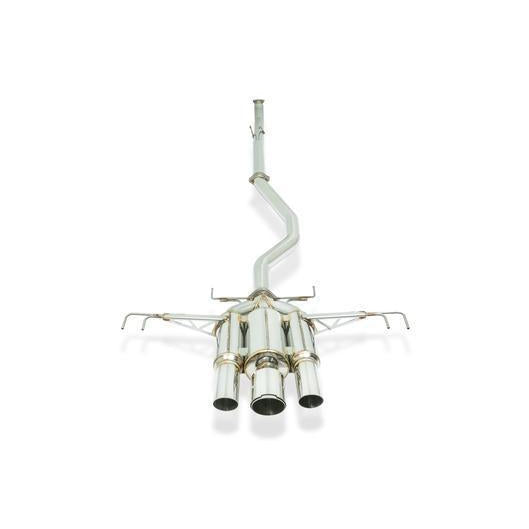 Remark Cat Back Exhaust Spec III-Triple Tip Stainless Steel Tip Cover Honda Civic Type R 2017-2019