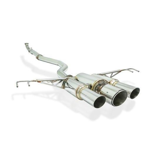 Remark Cat Back Exhaust Spec III-Triple Tip Stainless Steel Tip Cover Honda Civic Type R 2017-2019