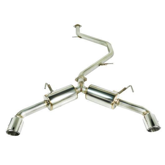 Remark Cat Back Exhaust w/Black Chrome Tip Cover Toyota C-HR 2018+-RK-C2063T-02B-Cat Back Exhaust System-Remark-JDMuscle