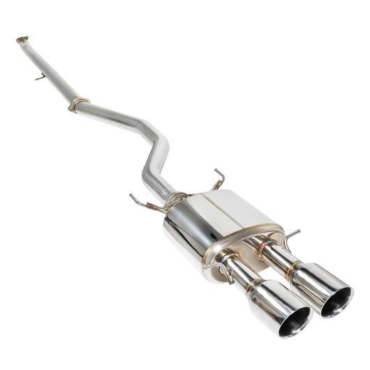 Remark Cat Back Exhaust w/Stainless Double Wall Tip | Not Resonated Honda Civic SI 2017+ Sedan FC1| RK-C1076H-02 - JDMuscleCat Back Exhaust SystemremRK-C1076H-02