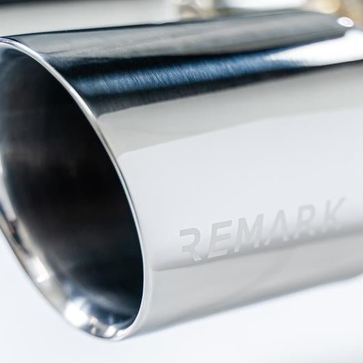 Remark Cat Back Exhaust w/Stainless Double Wall Tip | Not Resonated Honda Civic SI 2017+ Sedan FC1| RK-C1076H-02 - JDMuscleCat Back Exhaust SystemremRK-C1076H-02
