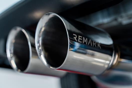Remark Cat Back Exhaust w/Stainless Double Wall Tip | Not Resonated Honda Civic SI 2017+ Sedan FC1| RK-C1076H-02 - JDMuscleCat Back Exhaust SystemremRK-C1076H-02
