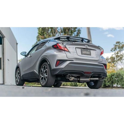 Remark Cat Back Exhaust w/Stainless Steel Tip Cover Toyota C-HR 2018+-RK-C2063T-02-Cat Back Exhaust System-Remark-JDMuscle