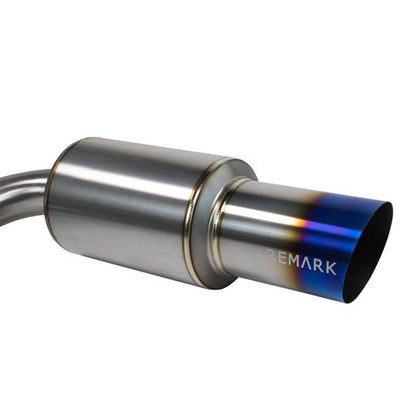 Remark Cat-Back Remark Exhaust w/Titanium Burnt Tip 12-21 Scion/Toyota/Subaru FRS/BRZ/86 | RK-C1063T-03T - JDMuscleCat Back Exhaust SystemremRK-C1063T-03T