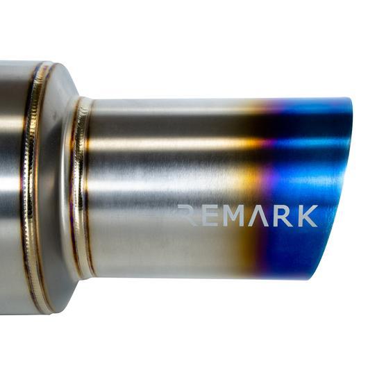 Remark Cat-Back Remark Exhaust w/Titanium Burnt Tip 12-21 Scion/Toyota/Subaru FRS/BRZ/86 | RK-C1063T-03T - JDMuscleCat Back Exhaust SystemremRK-C1063T-03T