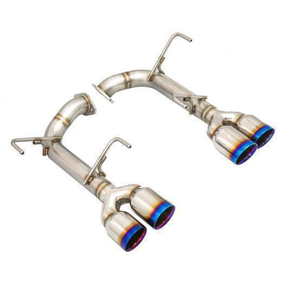 Remark Muffler Delete Burnt SS Double Wall Tip Subaru WRX/STI 2015-2019-RO-TTVA-D-Axle Back Exhausts-Remark-JDMuscle