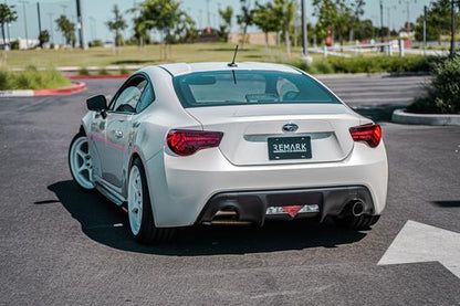 Remark Single-Exit Axle Back Exhaust w/Titanium Stainless Double Wall Tip 13+ Subaru BRZ/Toyota 86 | RO-TTZN-SL - JDMuscleAxle Back ExhaustsremRO-TTZN-SL