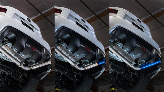 Remark Single-Exit Axle Back Exhaust w/Titanium Stainless Double Wall Tip 13+ Subaru BRZ/Toyota 86 | RO-TTZN-SL - JDMuscleAxle Back ExhaustsremRO-TTZN-SL