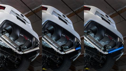 Remark Single-Exit Axle Back Exhaust w/Titanium Stainless Double Wall Tip 13+ Subaru BRZ/Toyota 86 | RO-TTZN-SL - JDMuscleAxle Back ExhaustsremRO-TTZN-SL