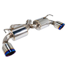 Remark V2 Y-Back Axle Back Exhaust w/Burnt Stainless Steel Double Wall Tip + Center Pipe Nissan 370Z 2009+ | RK-C2063N-01P - JDMuscleAxle Back ExhaustsremRK-C2063N-01P