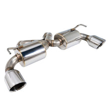 Remark V2 Y-Back Axle Back Exhaust w/Stainless Steel Double Wall Tip + Center Pipe Nissan 370Z 2009+ | - JDMuscleAxle Back ExhaustsremRK-C2063N-01