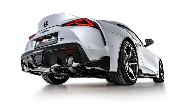 Remus Axle Back Exhaust Toyota Gr Supra Type 03/2019 3.0L Turbo 250 KW R6 B58B30C With GPF | 904019 1500 - JDMuscleAxle Back Exhaustsrms904019 1500