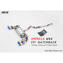 RES Valvetronic Catback Exhaust - 2008-2014 WRX/STI Hatch