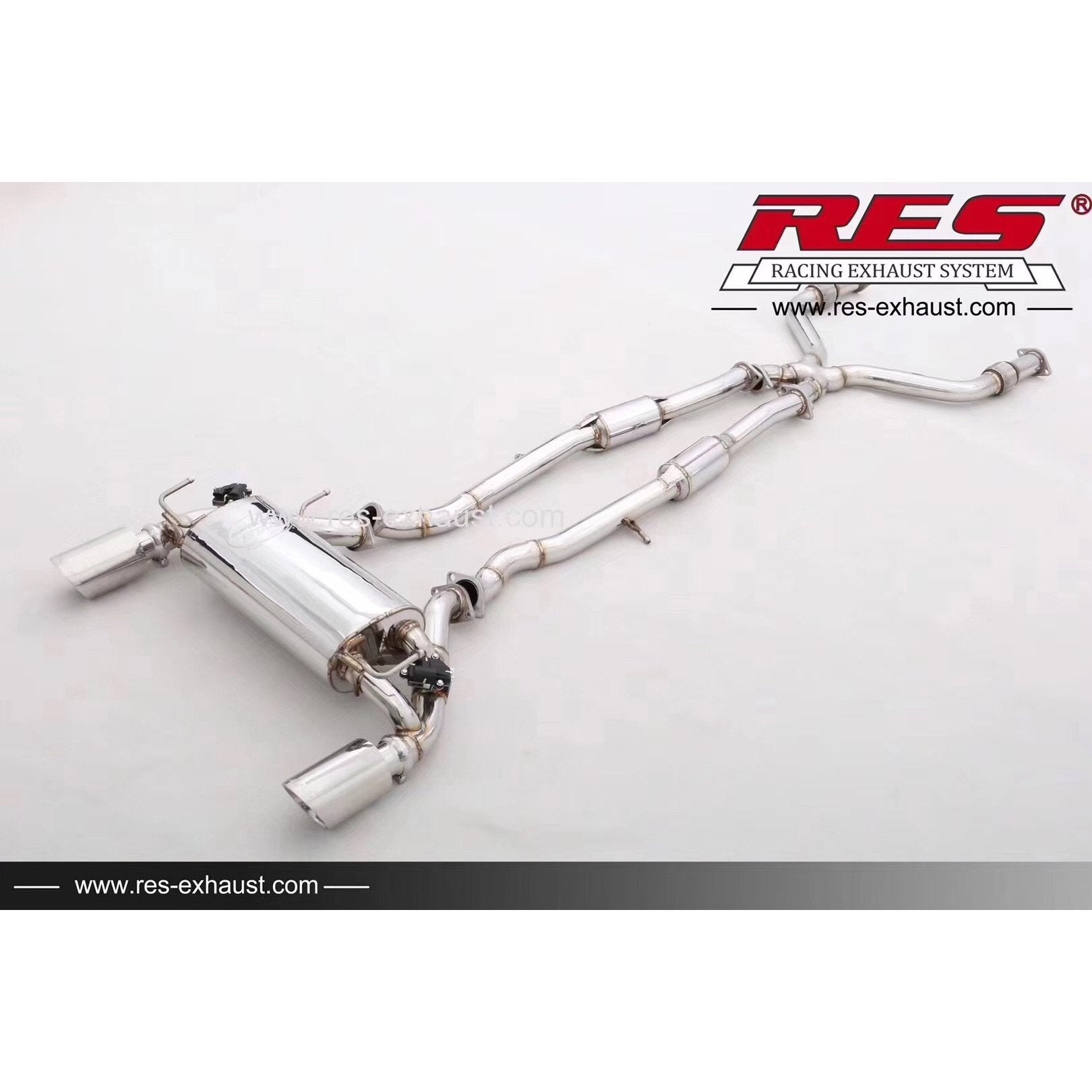 RES Valvetronic Catback Exhaust -350Z/370Z-Cat Back Exhaust System-RES-JDMuscle