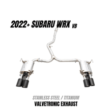 RES x JDMuscle [22 - 26 WRX] Valvetronic Catback Exhaust MT&CVT - JDMuscleCat Back Exhaust SystemJDM-WRX22-RES.20001304 Stainless Steel1:Burnt Double Wall 3/3.5/4 in.