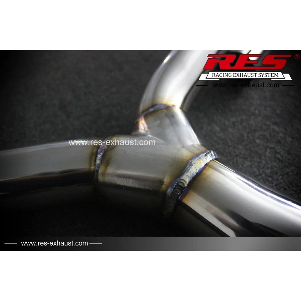 RES x JDMuscle [22 - 26 WRX] Valvetronic Catback Exhaust MT&CVT - JDMuscleCat Back Exhaust SystemJDM-WRX22-RES.20001304 Stainless Steel1:Burnt Double Wall 3/3.5/4 in.