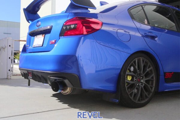 Revel 11 - 21 WRX/STi / 08 - 14 WRX Ultra Ti Single Exit Catback Exhaust | T60188R - JDMuscleCat Back Exhaust SystemrvlT60188R