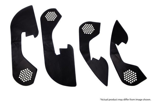 Revel 16 - 19 WRX/STI GT Design Kick Panel Cover | Blue Stitch 4pc/set | 1TR5GDAS01B - JDMuscleTrim KitsTAN1TR5GDAS01B