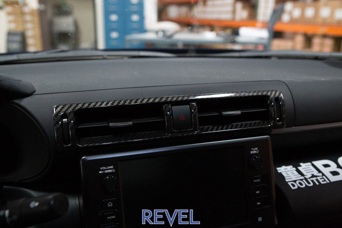 Revel 2022 GR86 / BRZ GT Carbon A/C Panel Cover - 1 Piece | 1TR4GT0CS05 - JDMuscleTrim Kitsrvl1TR4GT0CS05