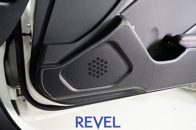 Revel 2022 GR86/BRZ GT Design Kick Panel Cover | Silver Stitch - 4 Pieces | l1TR5GDCS01S - JDMuscleTrim Kitsrvl1TR5GDCS01S