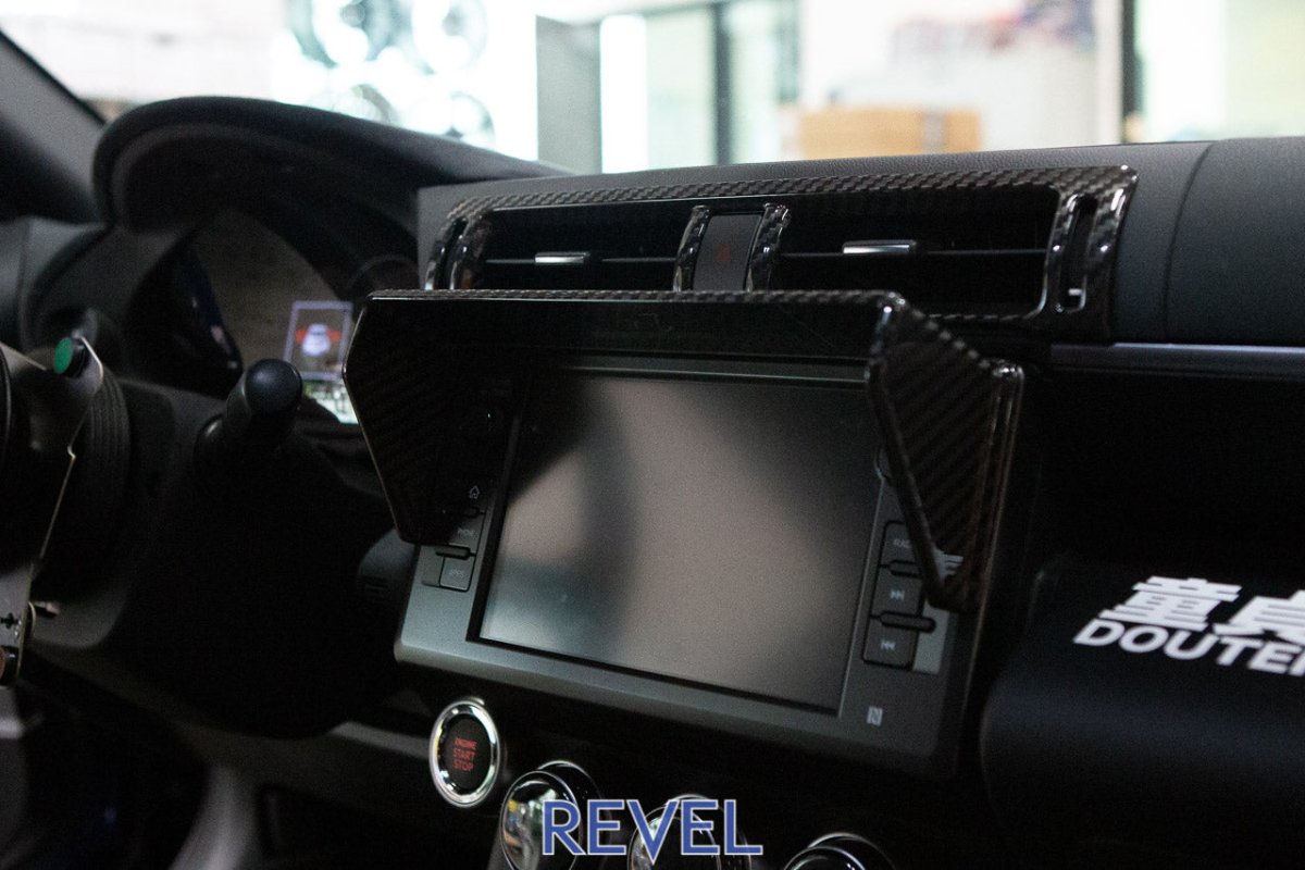 Revel 2022 GR8/BRZ GT Dry Carbon Carbon Navigator Visor - 1 Piece | 1TR4GT0CS08 - JDMuscleTrim Kitsrvl1TR4GT0CS08