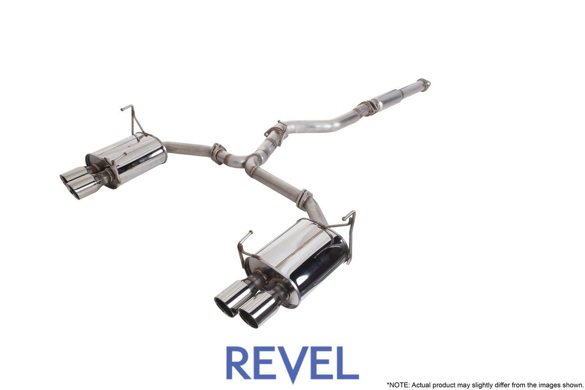 Revel [22 - 26 WRX] Medallion Touring - S Catback Exhaust - Dual Muffler | T70206R - JDMuscleCat Back Exhaust SystemrvlT70206R
