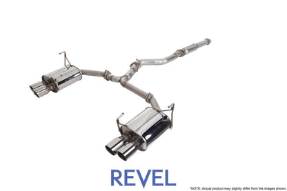 Revel [22 - 26 WRX] Medallion Touring - S Catback Exhaust - Dual Muffler | T70206R - JDMuscleCat Back Exhaust SystemrvlT70206R