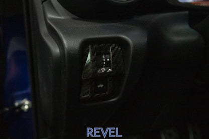 Revel GT Dry 2022 GR8/BRZ Carbon Carbon Cluster Switch Panel Cover - 1 Piece | 1TR4GT0CS01 - JDMuscleTrim Kitsrvl1TR4GT0CS01