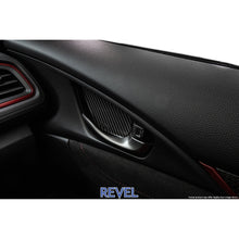 Revel GT Dry Carbon Door Trim Inner Handles | FL/FR/RL/RR 16-18 Honda Civic - 4 Pieces | 1TR4GT0AH08