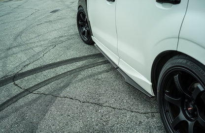 Revugu - Adjustable Side Skirts - JDMuscleREV14F-SS-BKPiano Black